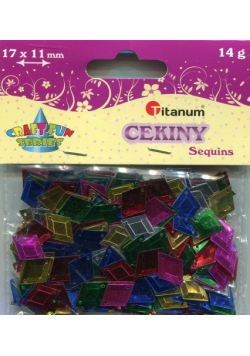 Cekiny Diamenty 11mm 14g