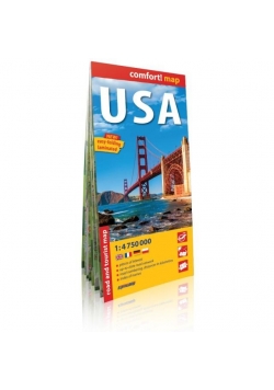 Comfort! map USA 1:4 750 000 mapa, Nowa