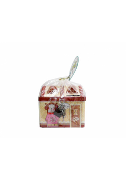 Skarbonka domek 10,5 cm wys.