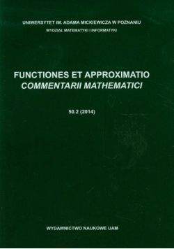 Functiones et approximatio 50.2