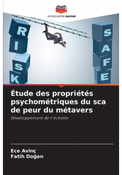 Étude des propriétés psychométriques du sca de peur du métavers