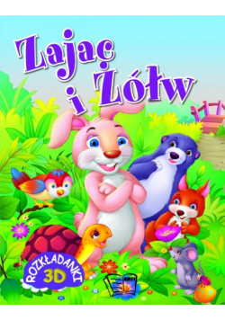 Zając i Żółw Rozkładanki 3D