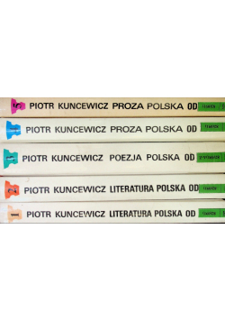 Literatura Polska Agonia i nadzieja Tom I do V