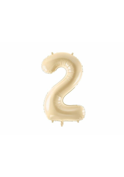 Balon foliowy 2 beż 72cm