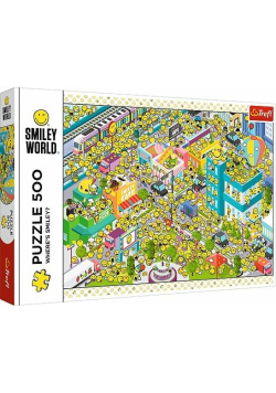 Trefl puzzle 500 Gdzie jest Smiley