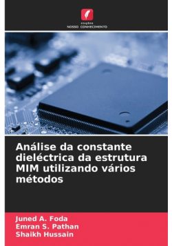 Análise da constante dieléctrica da estrutura MIM utilizando vários métodos