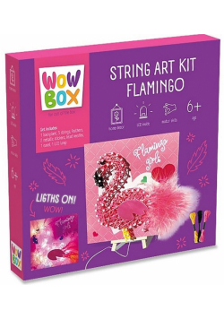 Zestaw sznurkowy String Art Flaming WOW536334