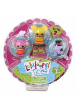 Lalaloopsy Tinies Fistaszka, Złotoplatka i słonik