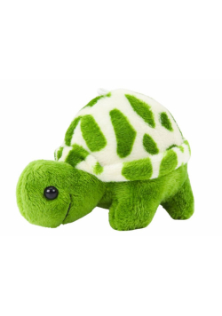 Żółw pluszowy zielony 10cm
