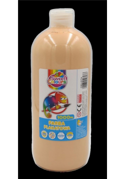 Farba plakatowa cielista 1000ml