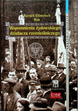 Wspomnienia żydowskiego działacza rzemieślniczego