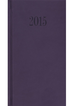 Kalendarz Kieszonkowy 2015 Lux TUCSON fioletowy