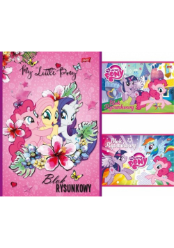 Blok rysunkowy A4 My Little Pony 20 kartek 10 sztuk mix