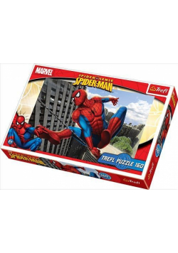 Puzzle 160 Spider-Man Wspinaczka na drapacze chmur