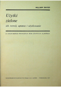 Użytki zielone  pasza latem i zimą