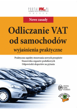 Kuciński Rafał (red.) - Odliczenia VAT od samochodów