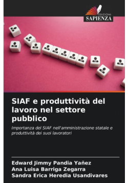 SIAF e produttività del lavoro nel settore pubblico