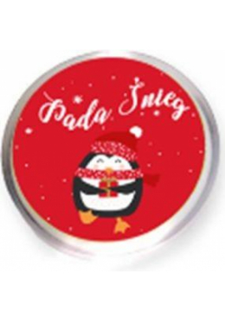 Przypinka LED Pada śnieg