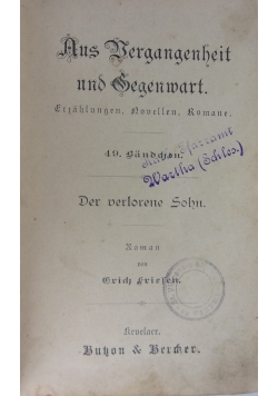 Aus Vergangenheit und Gegenwart