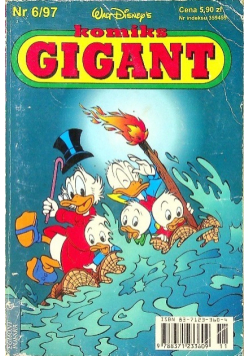 Komiks Gigant Indiana Dżems i świątynia małp Nr 3 / 98