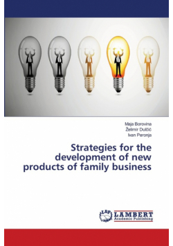 Strategies for the development of new products of family business