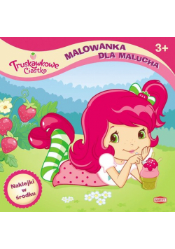 Malowanka dla malucha Truskawkowe Ciastko