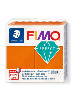 Masa termoutwardzalna Fimo 57g pomarańcz metal