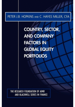 Country Sector & Comp Factors