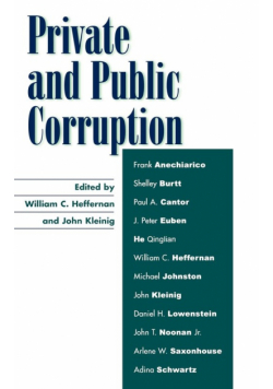 Private and Public Corruption