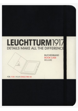 Etui Kindle Fire HD Leuchtturm1917 czarne