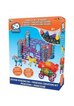 3D Magic - Fabryka 3D - zestaw Księżniczki