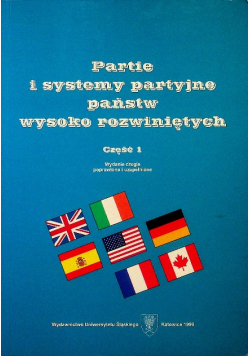 Partie i systemy partyjne państw rozwiniętych Część 1