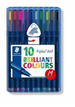 Długopis triplus ball M 10 kolorów STAEDTLER