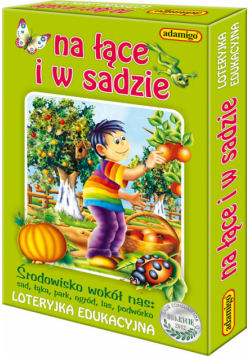Na łące i w sadzie - loteryjka, Gra planszowa
