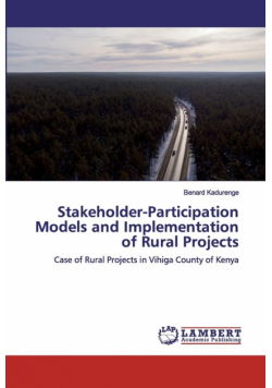 Stakeholder-Participation Models and Implementation of Rural Projects