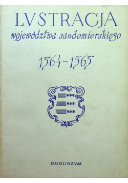 Lustracja województwa krakowskiego 1564