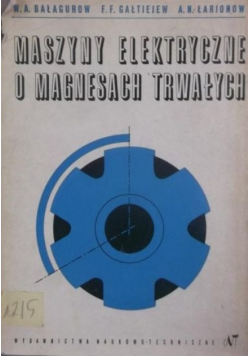 Maszyny elektryczne o magnesach trwałych