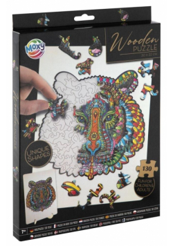 Drewniane puzzle 2D Tygrys 130el.