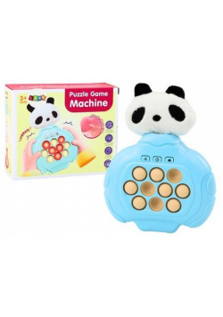 Gra z zręcznościow panda niebieska