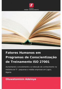 Fatores Humanos em Programas de Conscientização de Treinamento ISO 27001