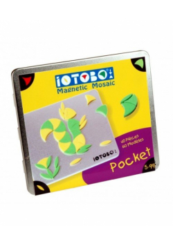 Puzzle Pudełko podróżne CD Pocket (żółty/zielony)