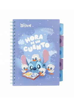 Kołozeszyt B5 100 k. Project Book Disney Fashion Stitch wzór 3