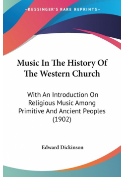 Music In The History Of The Western Church