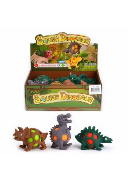 Sensoryczny gniotek Dinozaury (12szt)
