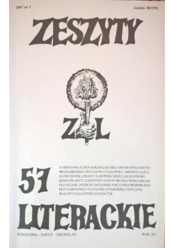 Zeszyty literackie 57 Nr 1/97