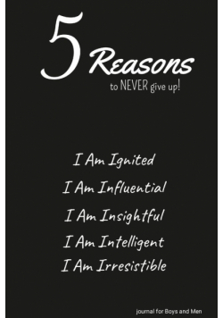 5 Reasons to NEVER give up! I Am Ignited, I Am Influential, I Am Insightful, I Am Intelligent, I Am Irresistible
