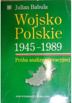 Wojsko polskie 1945 - 1989