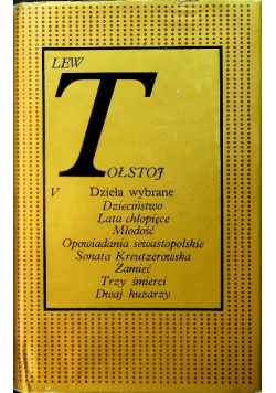 Tołstoj Dzieła wybrane Tom V