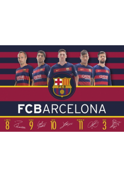 Podkładka na biurko FC Barcelona Barca Fan 4
