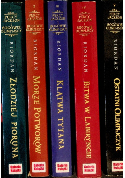 Percy Jackson i bogowie olimpijscy Tom I do V